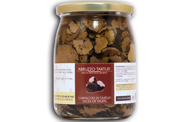 Carpaccio di tartufo nero