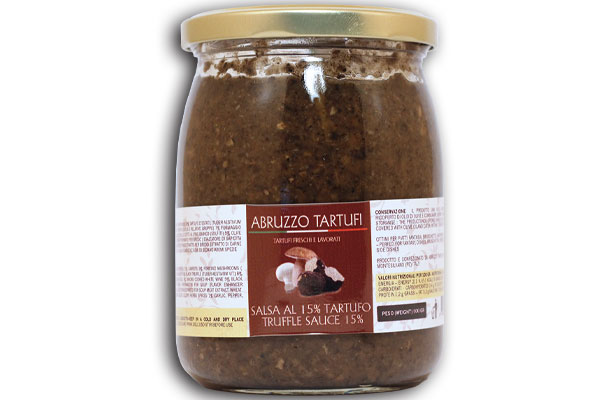Salsa al 15% tartufo