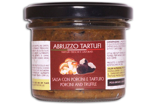 Salsa con porcini e tartufi